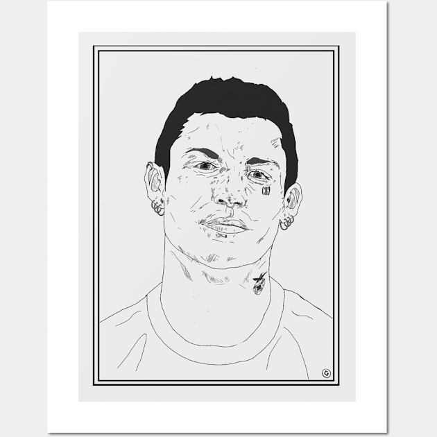 CR7 Wall Art by GANA